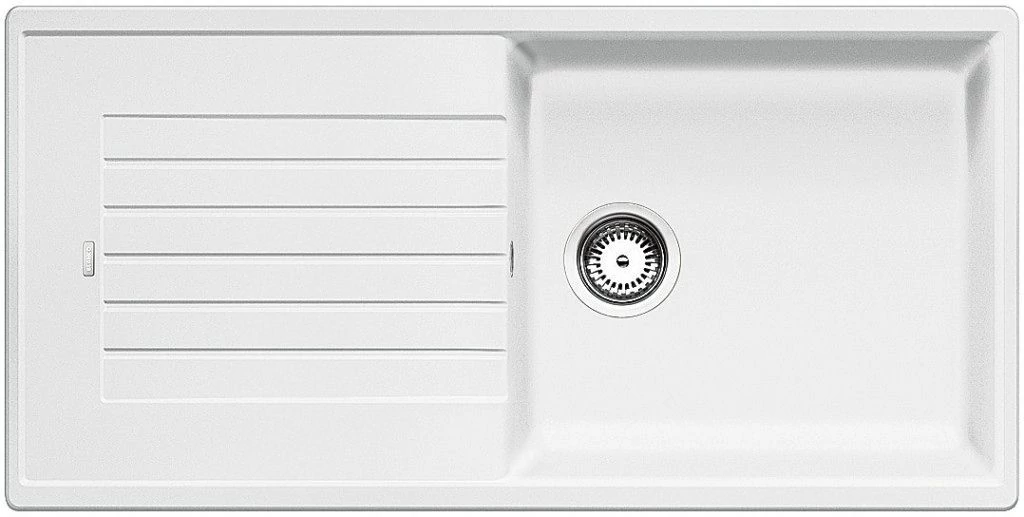 BLANCO Zia XL 6 S medence + csepegtetős silgránit mosogató - Fehér
