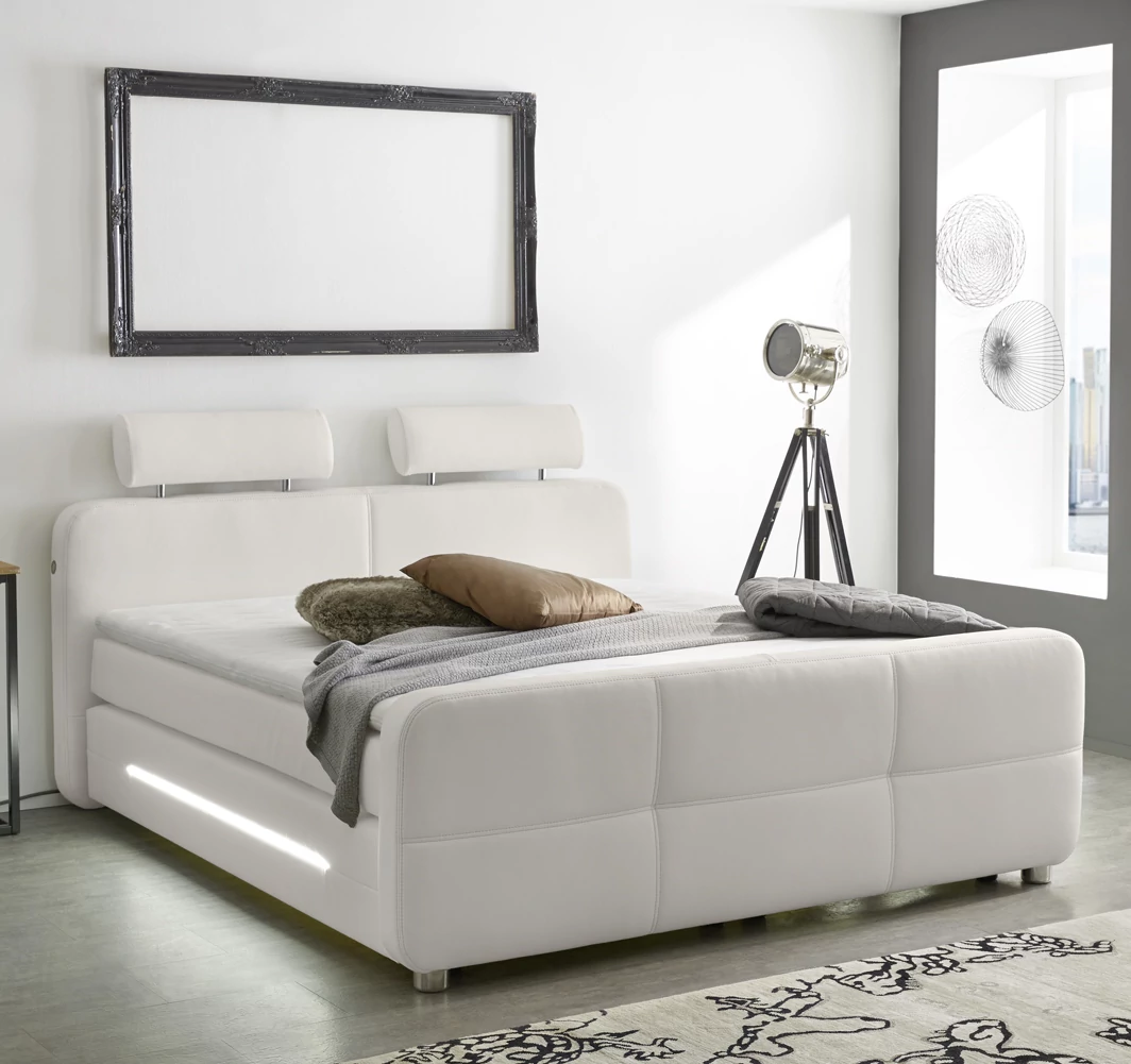 GINA Boxspring franciaágy 180x200 cm - 329/17 - 329/17